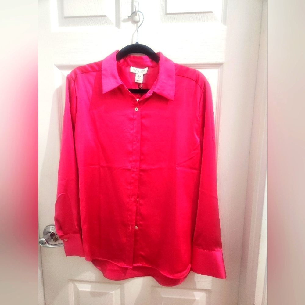 Rachel Zoe fusha blouse